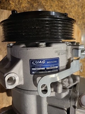 A/C Compressor UAC CO 29002C for Chevy Silverado, Suburban, Tahoe, GMC Sierra - Image 1 of 4