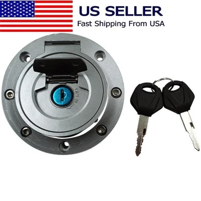 Llaves de bloqueo de tapa de tanque de combustible para Yamaha FJ09 FJ1200 FJR1300 FZ1 FZ07 FZ09 FZ6R Foto 1 de 4