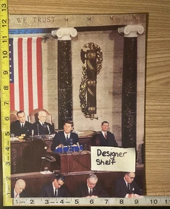 John F Kennedy State of The Union Speech Scene 1963 Book Photograph - Picture 1 of 1