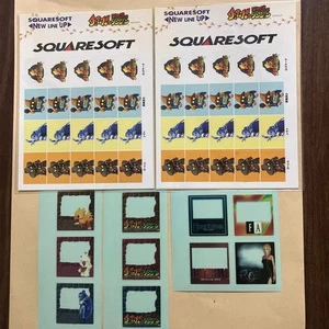 SQUARESOFT Final Fantasy Seal 2 sheets - Bild 1 von 1