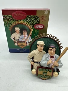 Carlton Heirloom Collection Ornament Abbott & Costello 'Who's On First?' 2004 - Picture 1 of 6