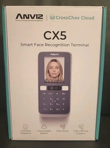 Anviz CX5 Smart Face Recognition Terminal Biometric Employee Time Attendance New - Picture 1 of 14