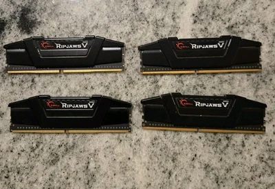 G.SKILL Ripjaws V Series 16GB (4 x 8GB) 288-Pin PC RAM DDR4 3600 4 TOTAL - Image 1 of 4