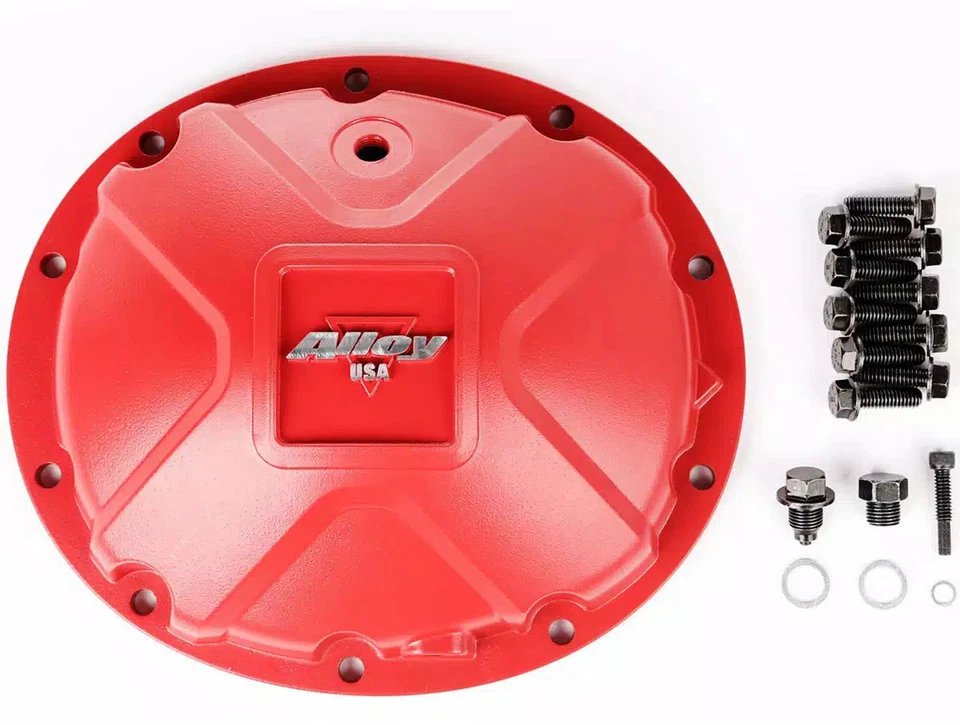 Alloy USA 11211 Differential Cover Aluminum Red Fits Dana 35 Foto 1 de 4