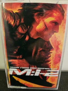 MISSION IMPOSSIBLE 2 Various 2000 CASSETTE TAPE ORIGINAL MUSIC SOUNDTRACK - Picture 1 of 6