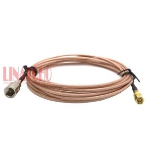 Cable de antena conector macho RG316 FME de 3 metros coleta baja pérdida a SMC hembra - Imagen 1 de 10