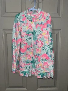 Lilly Pulitzer Unicorn Girls Xl 12-14 Popover - Picture 1 of 3