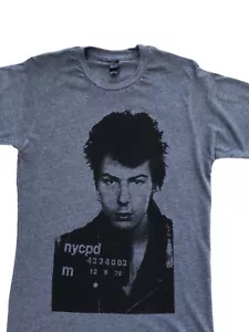 SID VICIOUS MUGSHOT TEE $25 SIZES S-3XL FREE SHIP PUNK ROCK OUTLAW NEW T-SHIRT - Picture 1 of 2