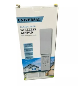 Universal Garage Door Keypad Wireless Keyless Entry - Picture 1 of 2