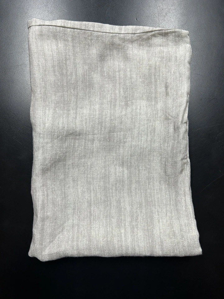 Single Restoration Hardware Goa Solid Clay McLaurin Standard Sham Mist 灰色 — 第 1/4 张图片