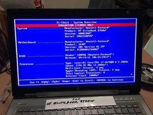 HP EliteBook 8760w Motherboard 652509-001 TEST RESULTS SHOWN WORKING (M505/x) - Picture 1 of 12