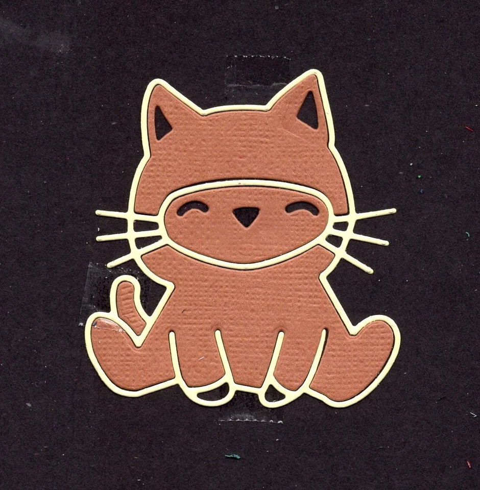 CAT # 13 высечки для скрапбукинга карты - Изображение 1 из 1