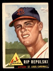 1953 Topps #172 Rip Repulski VG-EX (crease) - Picture 1 of 2