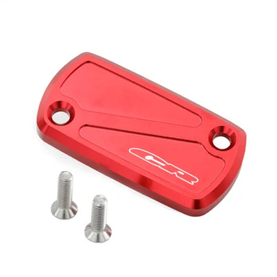Front Brake Oil Fluid Reservoir Cover For HONDA CR500R CR250R CR125R CR85R CR80R - Image 1 of 4