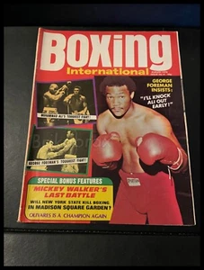 Boxing International August 1974 Issue 8 - Vintage Magazine - Imagen 1 de 9