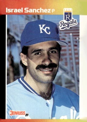 1989 Donruss #474a Israel Sanchez - Image 1 of 2