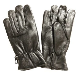 MENS SOFT REAL LEATHER WINTER DRIVING INSULATE LINED ADJUSTABLE GLOVES - K2Z - Picture 1 of 3