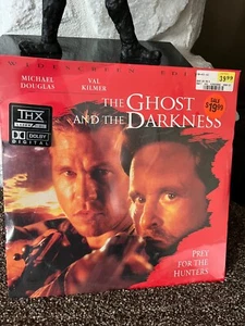 The Ghost And The Darkness 12” Laserdisc Widescreen Michael Douglas Brand New - Picture 1 of 2