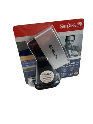 Sandisk ImageMate 8 in 1 USB 2 Card Reader/Writer SDDR-88-A15 New Sealed - Image 1 of 4