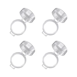 4 Pcs Gas Knob Safety Covers Switch Protective Sleeve Child Baby Proof Stove - Picture 1 of 12