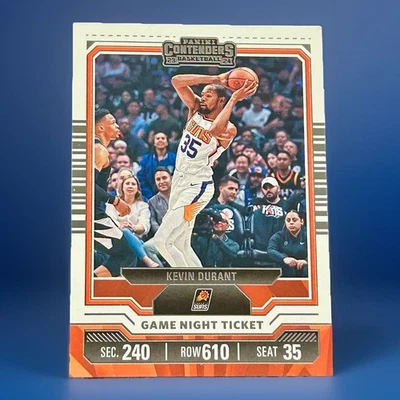 Kevin Durant Game Night Ticket 2023-24 Panini Contenders #18 - Image 1 of 3