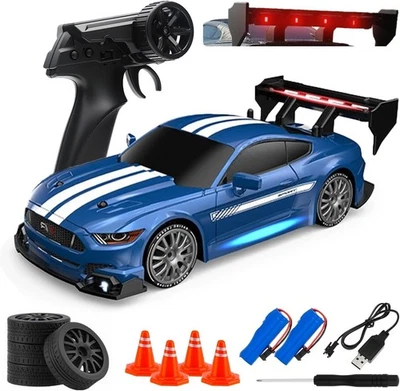 RC Drift Car 1:24 ferngesteuertes Fahrzeug 2,4GHz 30KM/H 4WD High Speed für Kinder - Bild 1 von 4