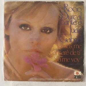 ROCIO DURCAL - CANTA A  JUAN GABRIEL - 1977 MEXICAN 7" SINGLE WOL, LATIN POP - Picture 1 of 4