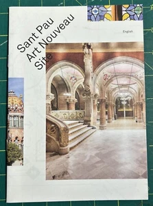 The Sant Pau Art Nouveau Site Brochure Spain - Picture 1 of 4