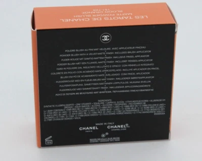 Chanel Les Tarots De Chanel Limited Edition Matte Powder Blush Blood Orange 14 g - Bild 1 von 2