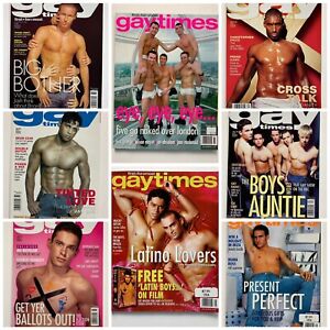 GAY TIMES MAGAZINE 2001 - GAY INTEREST (SELECT VARIOUS 2001 ISSUES BELOW)