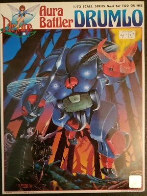 DRUMLO Aura Battler Dunbine Model Kit 1/72 #6 Japan For Tod Guines Bandai NEW - Image 1 of 4