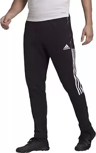 Adidas Men's Tiro 21 Track Pant Sweatpants Joggers Black Striped Size 3XL - Picture 1 of 3