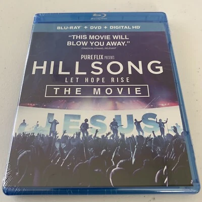 HILLSONG Let Hope Rise Blu-Ray & DVD + HD Religious Christian Spiritual Movie - Image 1 of 4