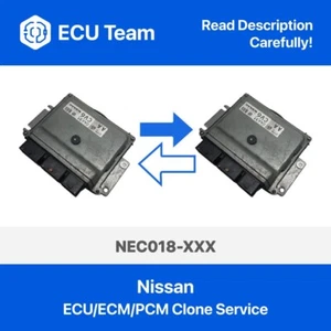 NISSAN ECU ECM PCM Cloning Clone Service NEC018-XXX Engine Computer Plug & Play - Picture 1 of 1