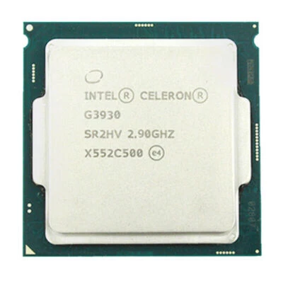 Intel Celeron G3930 CPU Dual-Core 2.9GHz 2M 51W SR35K LGA1151 Processor - Image 1 of 2