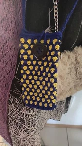 gehäkelte Handytasche - Bild 1 von 1
