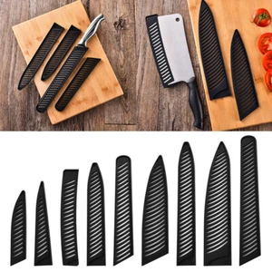 1X Kitchen Universal Knife Sleeve Knife Sheath Edge Guards Protection Cover - Picture 1 of 20