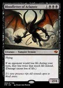 DIY Bloodletter Of Aclazotz Playtest Card Mtg - Picture 1 of 3