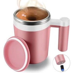 Rechargeable Self-Stirring Coffee Mug Automatic Mixing Cup for Office Kitchen - Picture 1 of 8