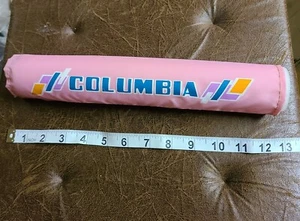 NOS Old School BMX Columbia Racing Handlebar Pad Vintage Rare Pink - Picture 1 of 3