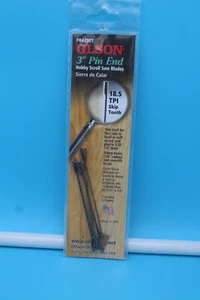Olson 42901 3 pollici Lame per seghetto alternativo con estremità a perno 18,5 TPI per legno e plastica - Foto 1 di 2