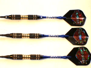 Soft Tip Darts 18 Gram Brass with Aluminum Shafts, New #1454 - Picture 1 of 3