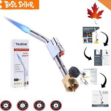 Propane Torch - Trigger Start Ignition - Adjustable Flame - Premium Quality
