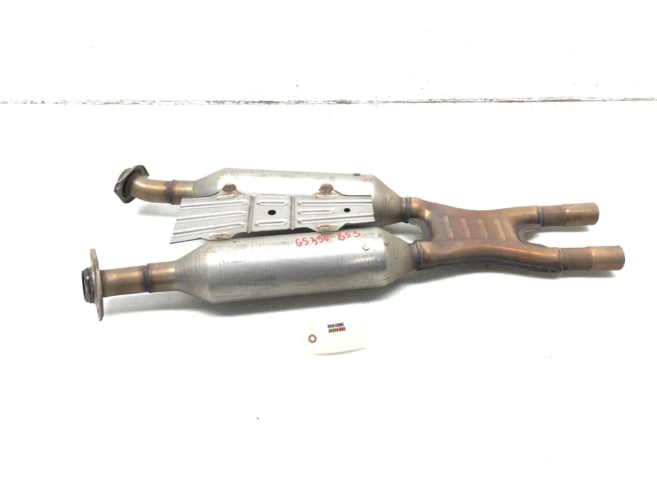 Tubo cruzado resonador intermedio escape tracción trasera Lexus GS350 2013-2015 #CORTADO Foto 1 de 4