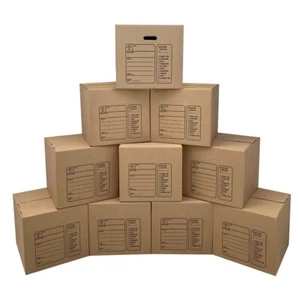 Caja de cartón UBMOVE 10 Premium mediana de 18""x18""x16"" caja de cartón - Imagen 1 de 12