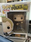 Funko POP! Rocks The Police Sting w/Guitar 118 Vaulted  w/Pop Protector {FPB13}