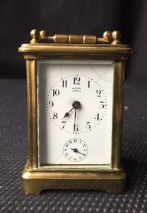 PENDULE, RÉVEIL OU MONTRE DE VOYAGE FLORY NÎMES - Imagen 1 de 7