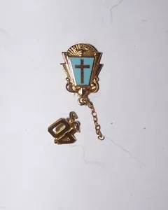 1940 de colección Cross Tie Tack antiguo - Imagen 1 de 2