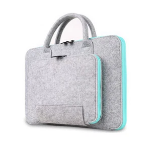 17 Inch Felt Laptop Sleeve Cover Computer Case Cover Notebook Carrying Bags - Picture 1 of 7
