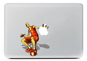 "Calcomanía pegatina para jugador de baloncesto Macbook Macbook Air/Pro/Retina 13"15""17" - Imagen 1 de 3